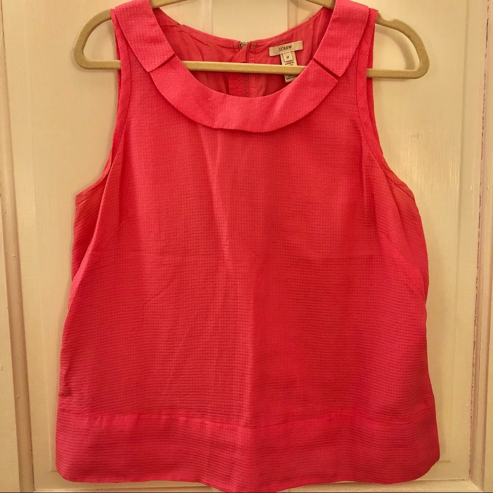 J. Crew Pink blouse
